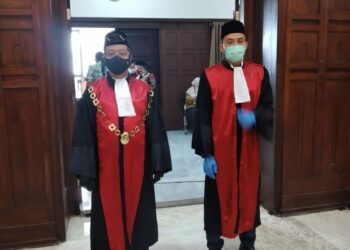Pengambilan Sumpah Jabatan dan Pelantikan Ketua PN Kab Madiun Bpk.Warsito,SH
