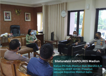 Kunjungan Kapolres Madiun