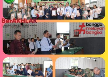 Penandatanganan Pakta Integritas dan Komitmen Bersama Tahun 2023