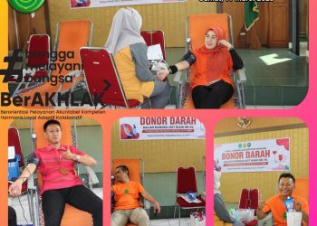 Donor Darah dalam rangka HUT IKAHI Ke 70