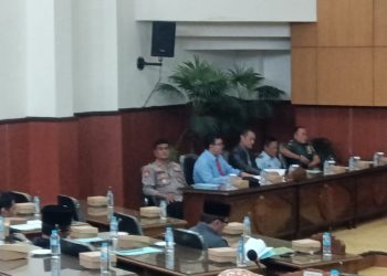 Rapat Paripurna  penyampaian Nota Penjelasan Raperda Non APBD Tahun Anggaran 2023