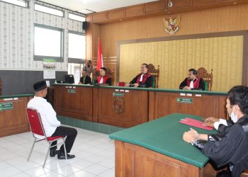 Simulasi Pengamanan Sidang 2023