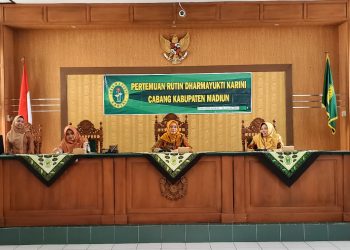 Pertemuan Rutin Dharmayukti Karini Cabang Kabupaten Madiun