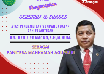Pelantikan Panitera MA.RI Dr.HERU PRAMONO