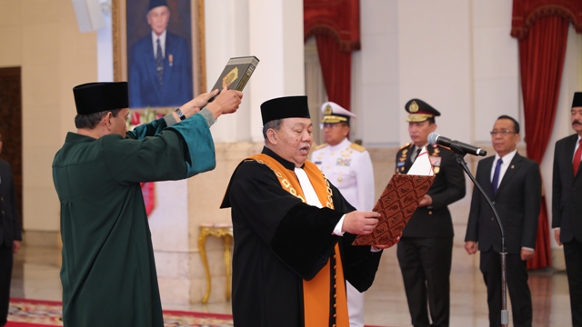 PELANTIKAN WAKIL KETUA MAHKAMAH AGUNG BIDANG NON-YUDISIAL H. SUHARTO,SH.,MHum