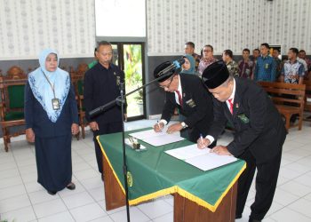 Pengambilan Sumpah Jabatan dan Pelantikan Panitera Muda Pidana dan Perdata