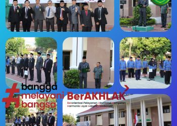 Upacara Hari Lahir Pancasila di Pengadilan Negeri Kabupaten Madiun 1 Juni 2024 Berlangsung Khidmat