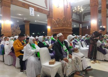 Penyambutan Jamaah Haji Kabupaten Madiun 2024