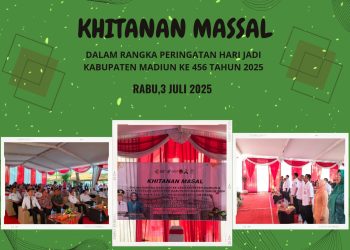 Program Khitanan Massal yang Diselenggarakan oleh Pemkab Madiun