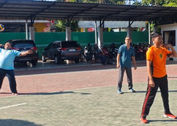 Grup I Menangkan Lomba Voli HUT RI ke-79 di Pengadilan Negeri Kabupaten Madiun