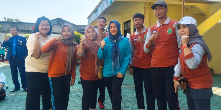 Lomba Tepung Estafet Meriahkan Kegiatan di Pengadilan Agama Kabupaten Madiun