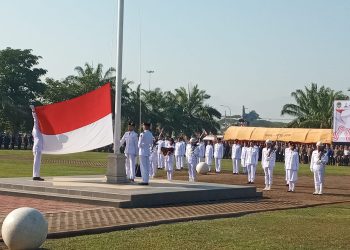 Upacara Hari Kemerdekaan Republik Indonesia ke 79 di Alun-Alun Kabupaten Madiun: Jajaran Forkopimda dan Berbagai Elemen Masyarakat Hadir
