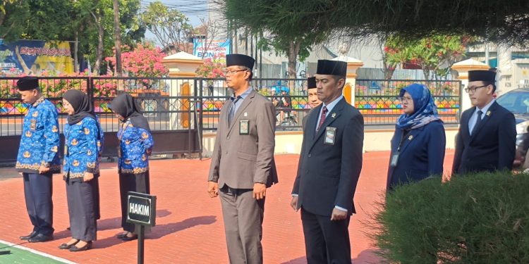 Pengadilan Negeri Kabupaten Madiun Gelar Upacara Peringatan Hari Sumpah Pemuda ke-96