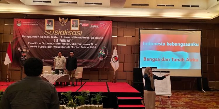 Pengadilan Negeri Kabupaten Madiun Hadiri Sosialisasi Aplikasi SIREKAP untuk Pemilu 2024