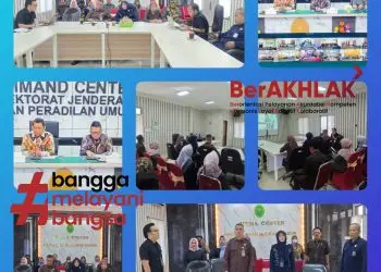 Rapat Koordinasi dan Evaluasi Pembangunan Zona Integritas Tahun 2025 di Lingkungan Peradilan Umum