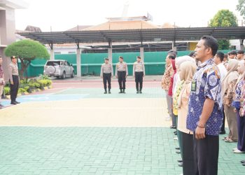 Simulasi Penanganan Huru-Hara Digelar, Wujud Sinergi dengan Polres Madiun