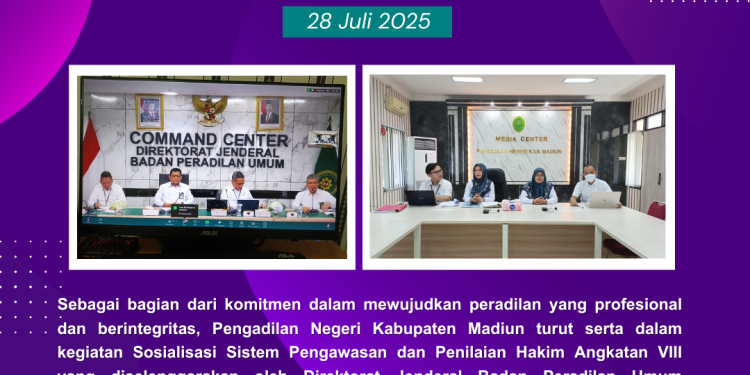 Pembinaan dan Sosialisasi Sistem Pengawasan dan Penilaian bagi Hakim Angkatan VIII