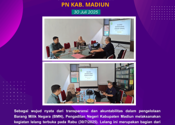 Lelang Bongkaran Rumah Negara Digelar Hari Ini oleh Pengadilan Negeri Kabupaten Madiun