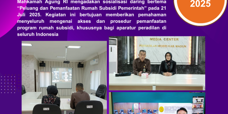 MA Sosialisasikan Pemanfaatan Rumah Subsidi bagi Aparatur Peradilan