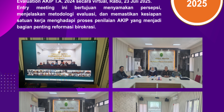 Entry Meeting Evaluasi AKIP 2024: PN Kabupaten Madiun Siap Wujudkan Kinerja yang Akuntabel