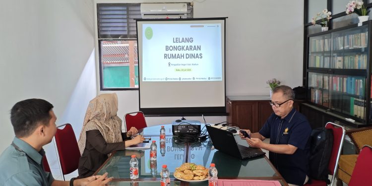 Lelang Bongkaran Rumah Negara Digelar Hari Ini oleh Pengadilan Negeri Kabupaten Madiun