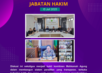 Mahkamah Agung Gelar Diskusi RUU Jabatan Hakim: Serap Aspirasi Seluruh Pengadilan se-Indonesia
