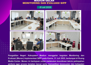 Monitoring dan Evaluasi SIPP: Perkuat Koordinasi Antar Aparat Penegak Hukum