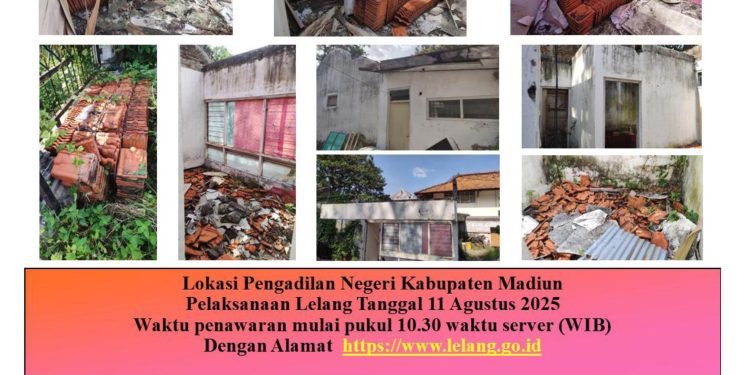 Lelang Ulang Bongkaran Rumah Negara
