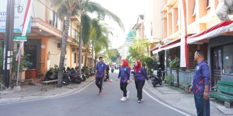 Semarak Jalan Sehat dan Pembagian Doorprize Sambut HUT ke-80 Kemerdekaan Republik Indonesia