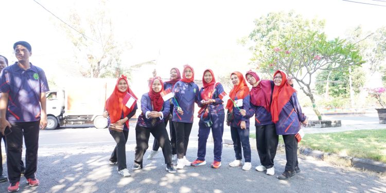 Semarak Jalan Sehat dan Pembagian Doorprize Sambut HUT ke-80 Kemerdekaan Republik Indonesia