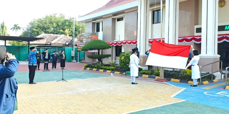 Upacara Bendera Peringatan HUT ke-80 Republik Indonesia