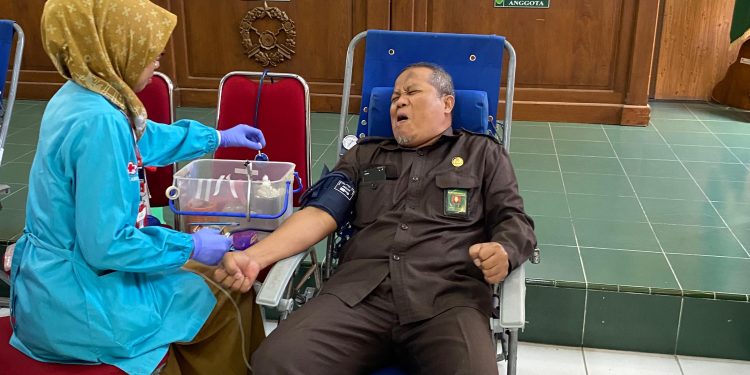 Donor Darah dalam Rangka HUT ke-80 Mahkamah Agung Republik Indonesia