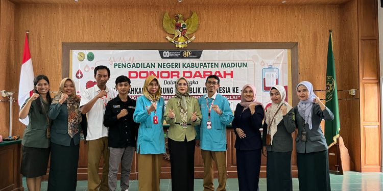 Donor Darah dalam Rangka HUT ke-80 Mahkamah Agung Republik Indonesia