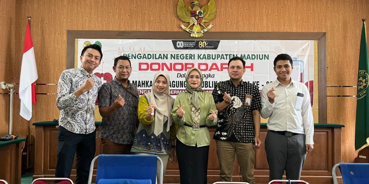 Donor Darah dalam Rangka HUT ke-80 Mahkamah Agung Republik Indonesia