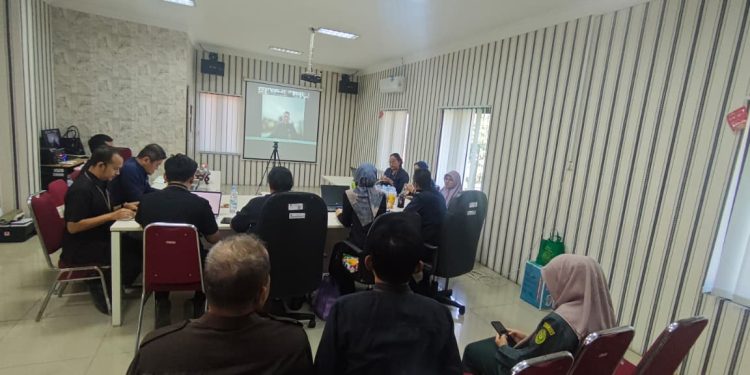 PERISAI BADILUM ke 9 dengan tema Occupational Mental Health bagi Pekerja Yustisial di Indonesia