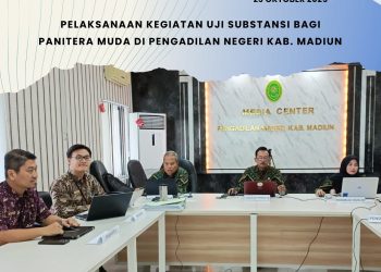 Pelaksanaan Uji Substansi bagi Panitera Muda