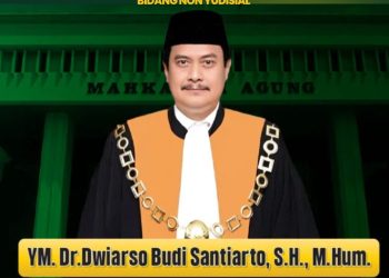 Dr. Dwiarso Budi Santiarto, S.H., M.Hum. Resmi Dilantik Sebagai Wakil Ketua Mahkamah Agung Bidang Non Yudisial