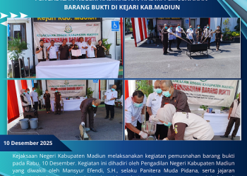 Pemusnahan Barang Bukti