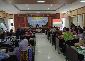 Wakil Ketua PN Kabupaten Madiun Hadiri Evaluasi Pelayanan Perizinan dan Mall Pelayanan Publik Kabupaten Madiun