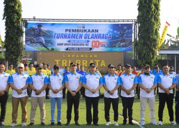 Wakil Ketua PN Kabupaten Madiun Hadiri Pembukaan Turnamen Olahraga Hari Bhayangkara ke-80