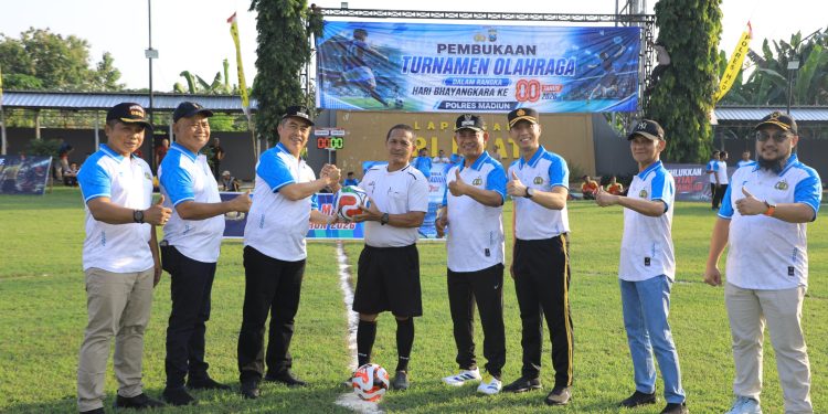 Wakil Ketua PN Kabupaten Madiun Hadiri Pembukaan Turnamen Olahraga Hari Bhayangkara ke-80